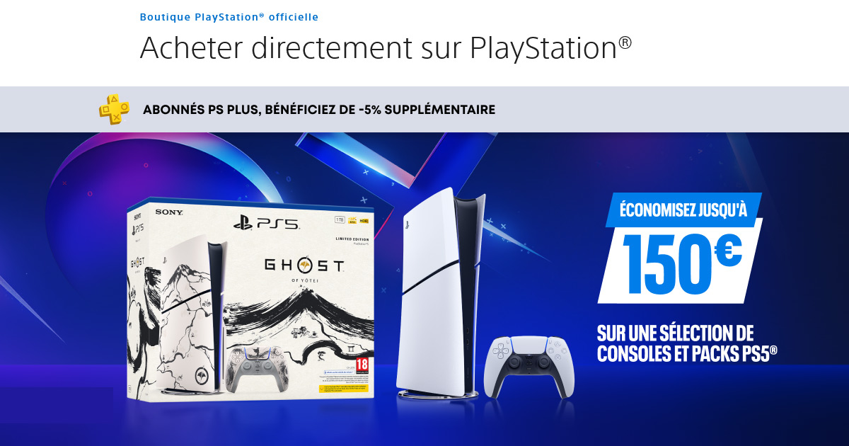 Black Friday PlayStation 2025 🎮 Jusqu’à -150 € sur les consoles et accessoires officiels