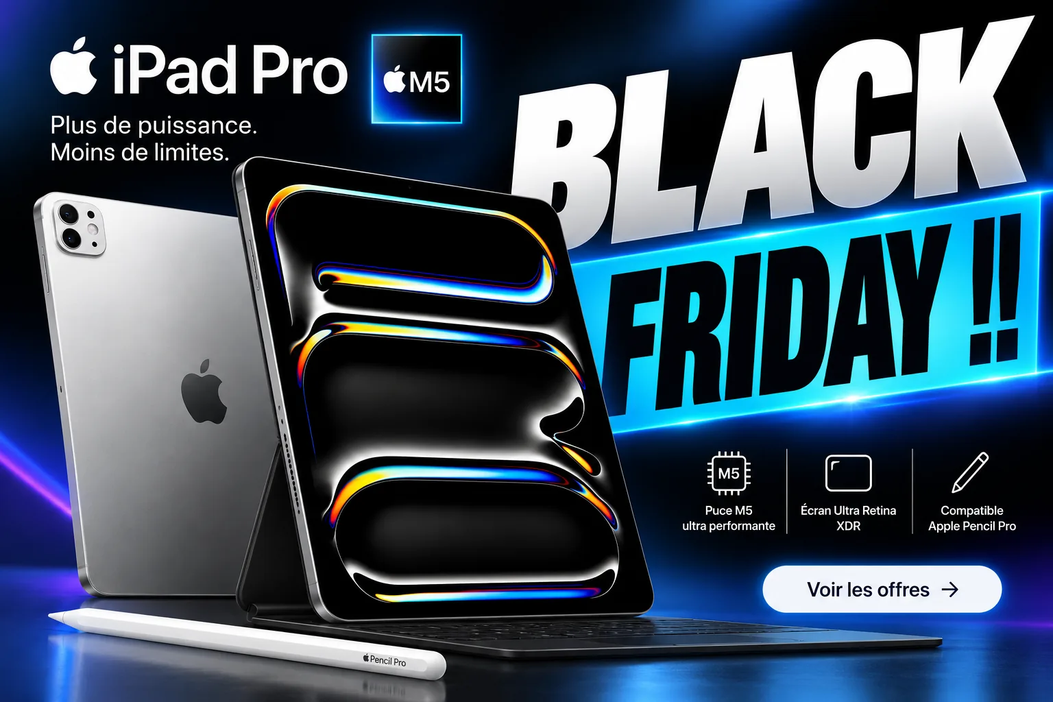 iPad Pro M5 : promos et bons plans