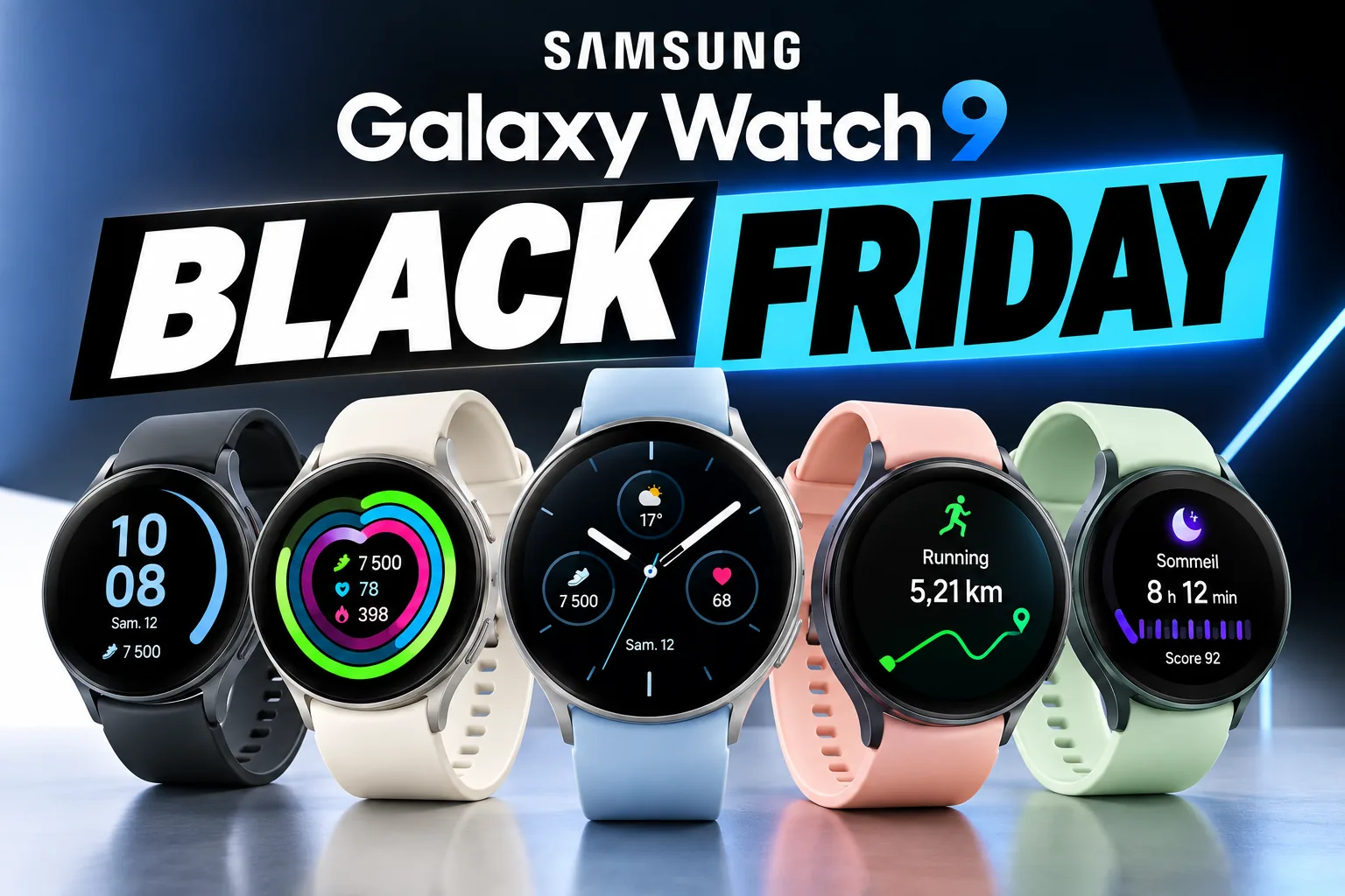Samsung Galaxy Watch9 : promos et bons plans