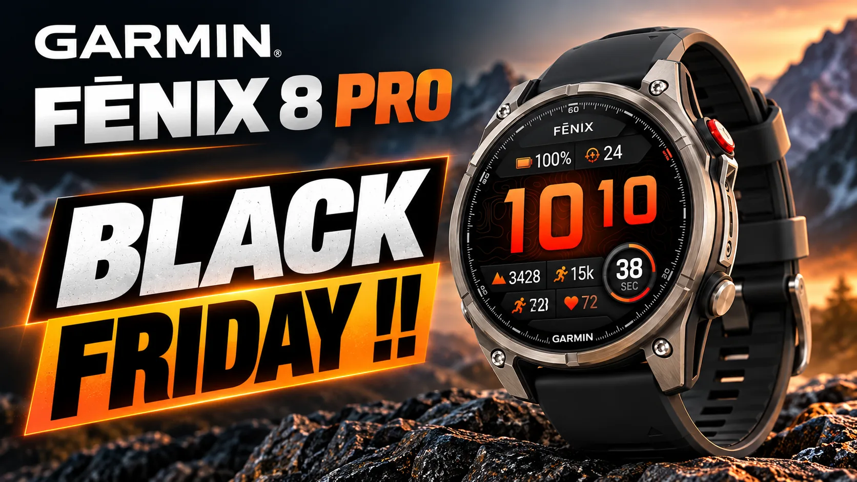 Garmin Fēnix 8 Pro : promos et bons plans