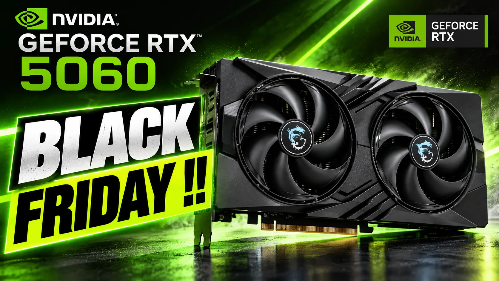 GeForce RTX 5060 : promos et bons plans