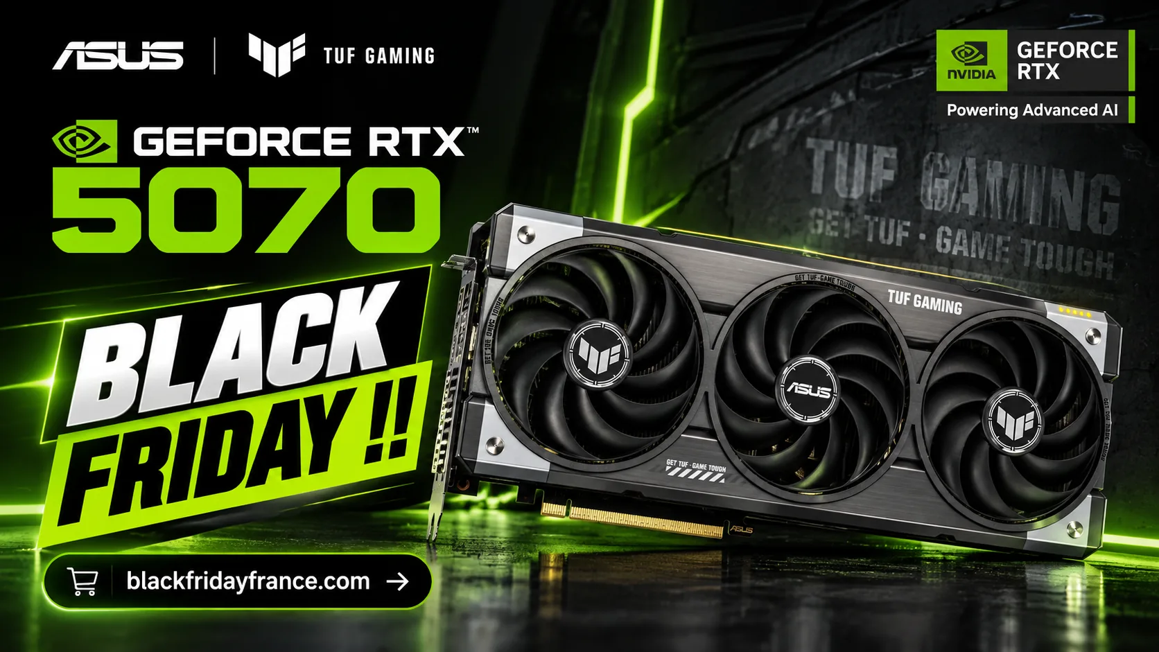GeForce RTX 5070 : promos et bons plans