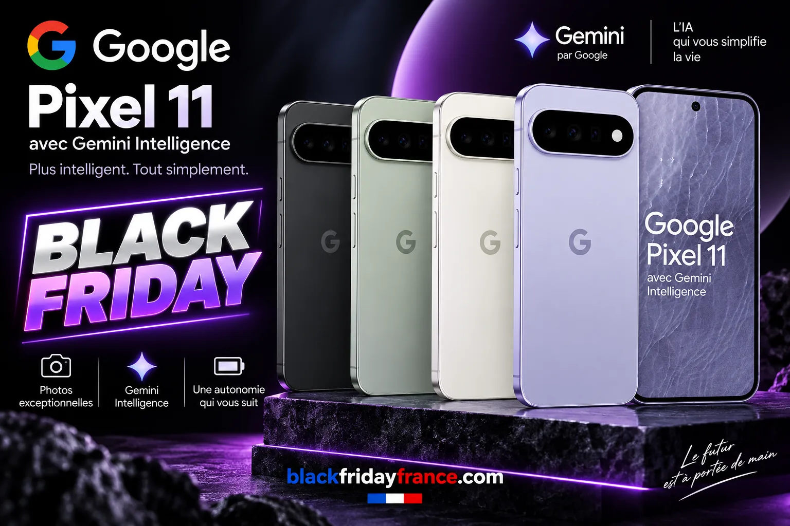 Google Pixel 11 : promos et bons plans