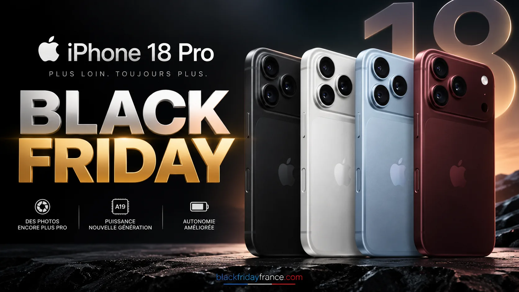 iPhone 18 Pro et Pro Max : promos et bons plans iPhone 18 Pro et Pro Max : promos et bons plans
