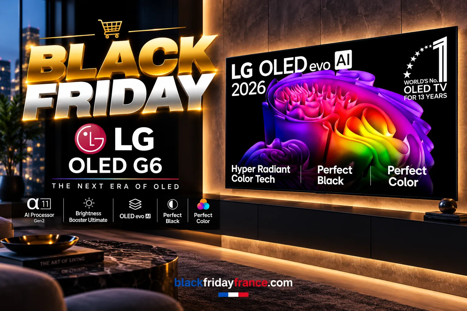 LG OLED G6 : promos et bons plans