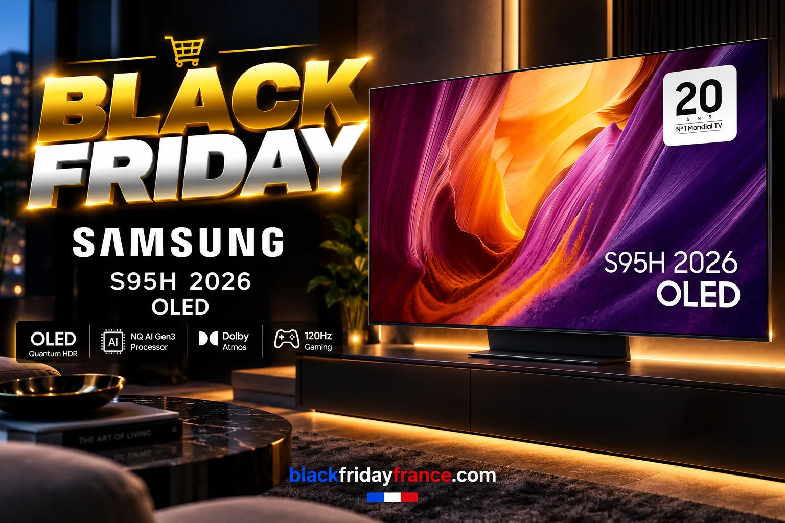 Samsung S95H : promos et bons plans Samsung S95H : promos et bons plans
