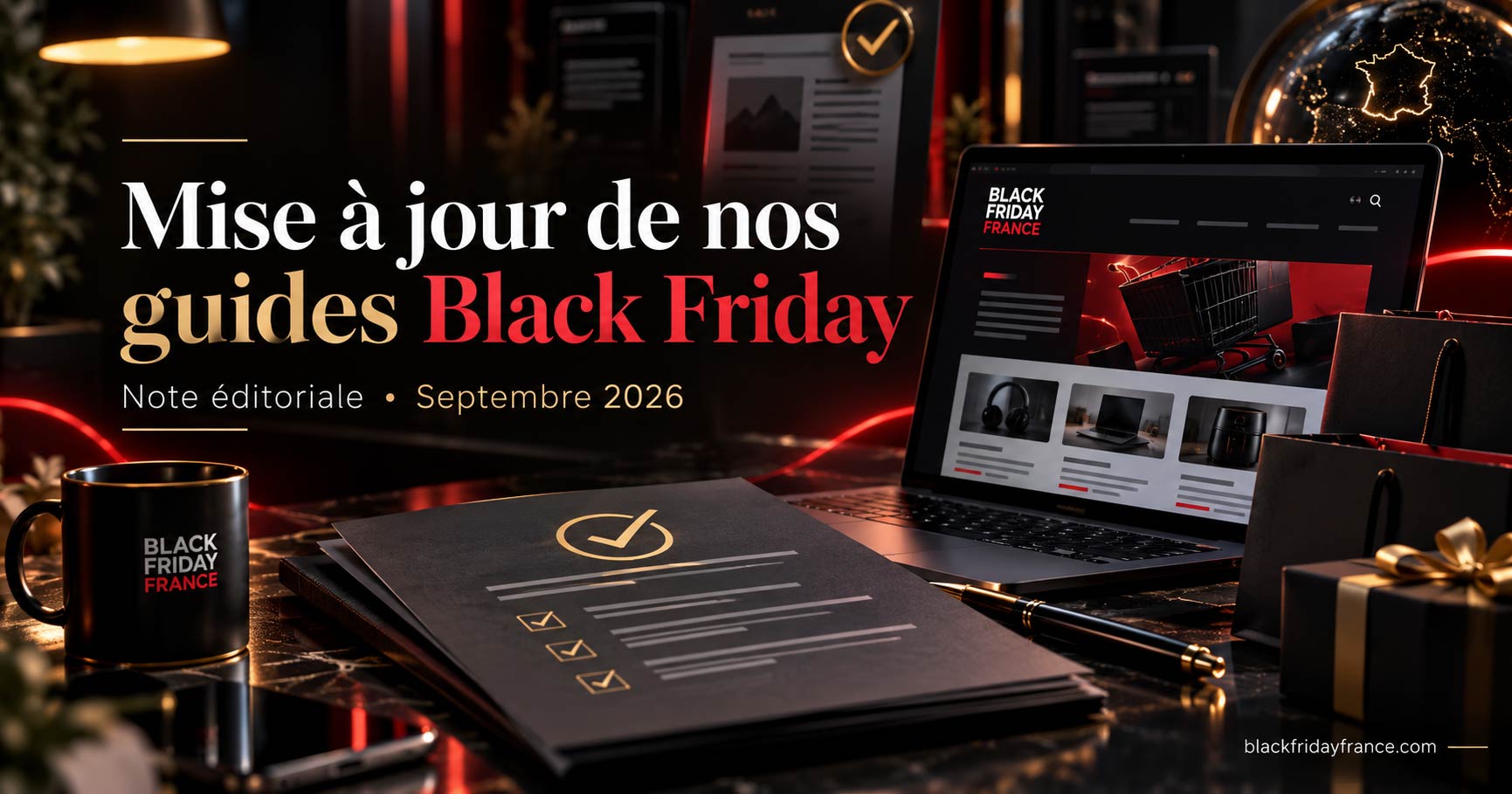 Mise à jour des guides Black Friday France